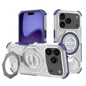 Hibridna maska Carbon Shield Pro za iPhone 17 Pro - blue transparent