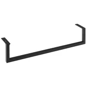 HANG Držalo za brisače za umivalnik 460x98 mm, črno mat - Črna - Sapho - 24 - Jeklo - 460 - 98 - 14