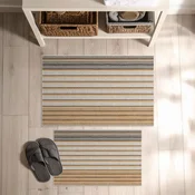 Lessentiel Maison Set prostirki za kupatilo Asr38, 2 dela, Bež
