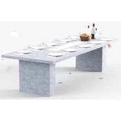 Casa Padrino luxury dining table with bioethanol fireplace 300 x 115 x H. 75 cm - Different Colors - Dining room table - Garden table - Dining room furniture - Garden furniture - Luxury furniture