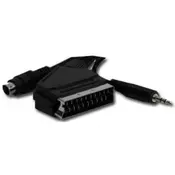 Gembird CCV-4444-10M SCART plug to S-Video+audio kabl 10m