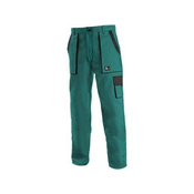 CANIS Ženske radne pantalone do struka Luxy Elena/ zelena/crna