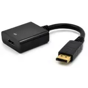 E-green Konverter DisplayPort (M), HDMI (F), crni