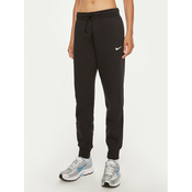 Nike W NSW PHNX FLC MR PANT STD, ženske hlače, črna FZ7626