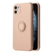 Silikonski ovitek Liquid Ring za Samsung Galaxy A03 A035 LTE - roza