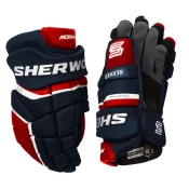 Hokejske rokavice SHER-WOOD Rekker Morph Pro Navy/Red/White Junior 11 palcev