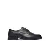 Oxford čevlji Tommy Hilfiger Corporate Dressy Lth FM0FM06023 Črna