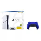 Igralna konzola PlayStation 5 Slim + dodaten DualSense kontroler (c.moder)