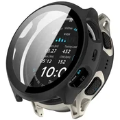 GS Ovitek 2 v 1 + kaljeno steklo za Amazfit Cheetah 2 Pro, črn
