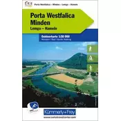 Porta Westfalica - Minden Nr. 58 Outdoorkarte Deutschland 1:50 000