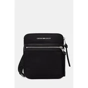 Emporio Armani  MONOGRAM CROSSBODY  Črna