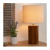 Atmosphera - Stona lampa VANIA 1xE27/40W/230V borovina