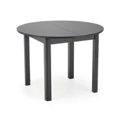 Stol Houston 961 Crna, 76cm, EstensioneNastavak, Medijapan, Prirodno drvo furnira, Medijapan