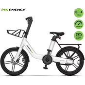 MS ENERGY Pulseurban C20 električno kolo, 250W, do 70 km, belo