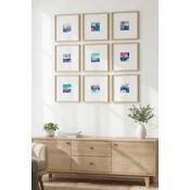 Wallxpert Slika Huhu756, 30x30cm, 9 delova
