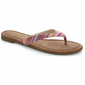 Womens flip-flops LOAP HERBA Brown/Pink