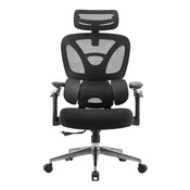 Ergovision Ergonomski pisarniški stol Trek | Barva: Črna