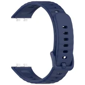 Silikonski pas Techsuit W082 za Huawei Band 11/Band 11 Pro - mornarsko moder