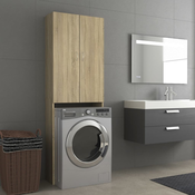 VIDAXL omara za pralni stroj sonoma hrast 64x25,5x190 cm