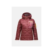 Ženska jakna PEAK PERFORMANCE W Helium Aop Utility Down Hood - večbarvna, XL