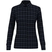 Ženska srajca Salewa Fanes Flannel 5 Polarlite, mornarsko modra/črn (36)