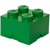 LEGO spremnik Brick 4 40031734 tamno zeleni