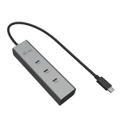 i-tec USB-C Charging Metal HUB 5port z USB-C video 8K, Power Delivery 85W