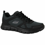 SKECHERS Nizke superge TRACK - BUCOLO, črna