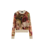 Desigual Pulover M. C. Lacroix rjava / mešane barve