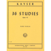 KAYSER;36 STUDIES OP.43
