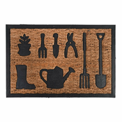 Predpražnik iz kokosovih vlaken z motivom vrtnega orodja Esschert Design Gardener, 40,3 x 60,8 cm