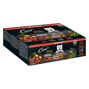 Cesar Natural Goodness sa superhranom, bez žitarica 24 x 100 g - Terrine-Mix (perad, puretina, govedina, losos)