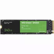 Western Digital Green SN350 M.2 240 GB PCI Express 3.0 NVMe (WDS240G2G0C)