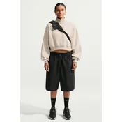 Nike Sportswear pulover ženski z bombažem Studio Fleece