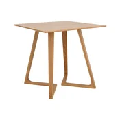 Jedilna miza iz masivnega hrasta 75x80 cm Gradie – Ellos Home