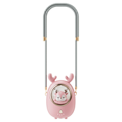 Generic Ventilator za vrat, prenosni ventilator za ponovno polnjenje, LED nočna lučka, (21125979)