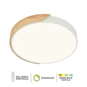 FORMA LED plafonska lampa F2811-16C 16W 3000K 6400K Crna-drvo