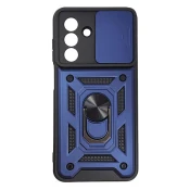 MaxMobile maskica za Samsung Galaxy A17 ANTI-SHOCK WITH RING plava