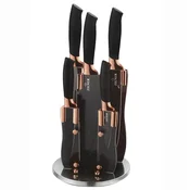 shumee Zilner Rosegold ZL-5118 6-delni komplet prevlečenih nožev