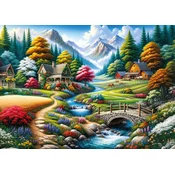 Art puzzle - Puzzle Polja barv - 260 kosov