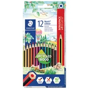 Staedtler barvice Noris Wopex 12/1 + svinčnik, v kartonski škatli