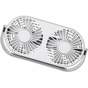 Generic Namizni dvoglavi dvokrilni ventilator za aromaterapijo, (21132715)
