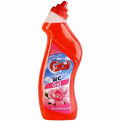 Čistilo za stranišče GO! - rose&magnolia, 750ml