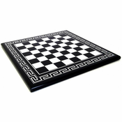Šahovska ploca Greek Frame Black 50 x 50 cm