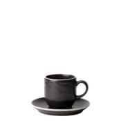 Komplet za kavo 12 kosov — Elements Yin & Yang black - W0225