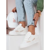 Sportowe sneakersy damskie KICKON białe Dstreet
