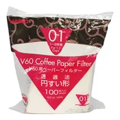 Hario V60 02 papirnati filtri beli, 100 kosov