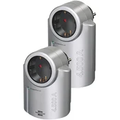 ELEKTRIČNI ADAPTER PRENAPETOSTNI 13.500A, 1x VTIČNICA 16A / 3500W | Topdom