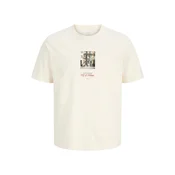 JACK & JONES Majica JORFREDERIKSBERG zelena/rdeča/bela