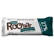 BIO Roobar proteinska ploščica – spirulina & limona, 40 g